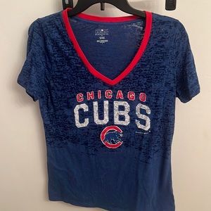 Cubs genuine merchandise shirt and sweat pants 3/4 pant